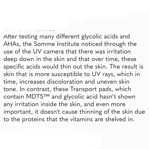 Somme Institute "Transport" Treatment Pads ➿ - Picture 4 of 6